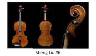 Sheng liu violin sales